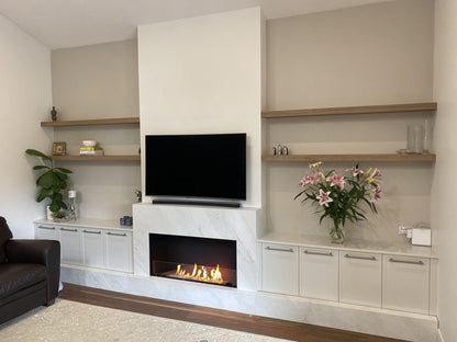 EcoSmart Fire Flex 42SS Wide Single Sided Bioethanol Fireplace Insert