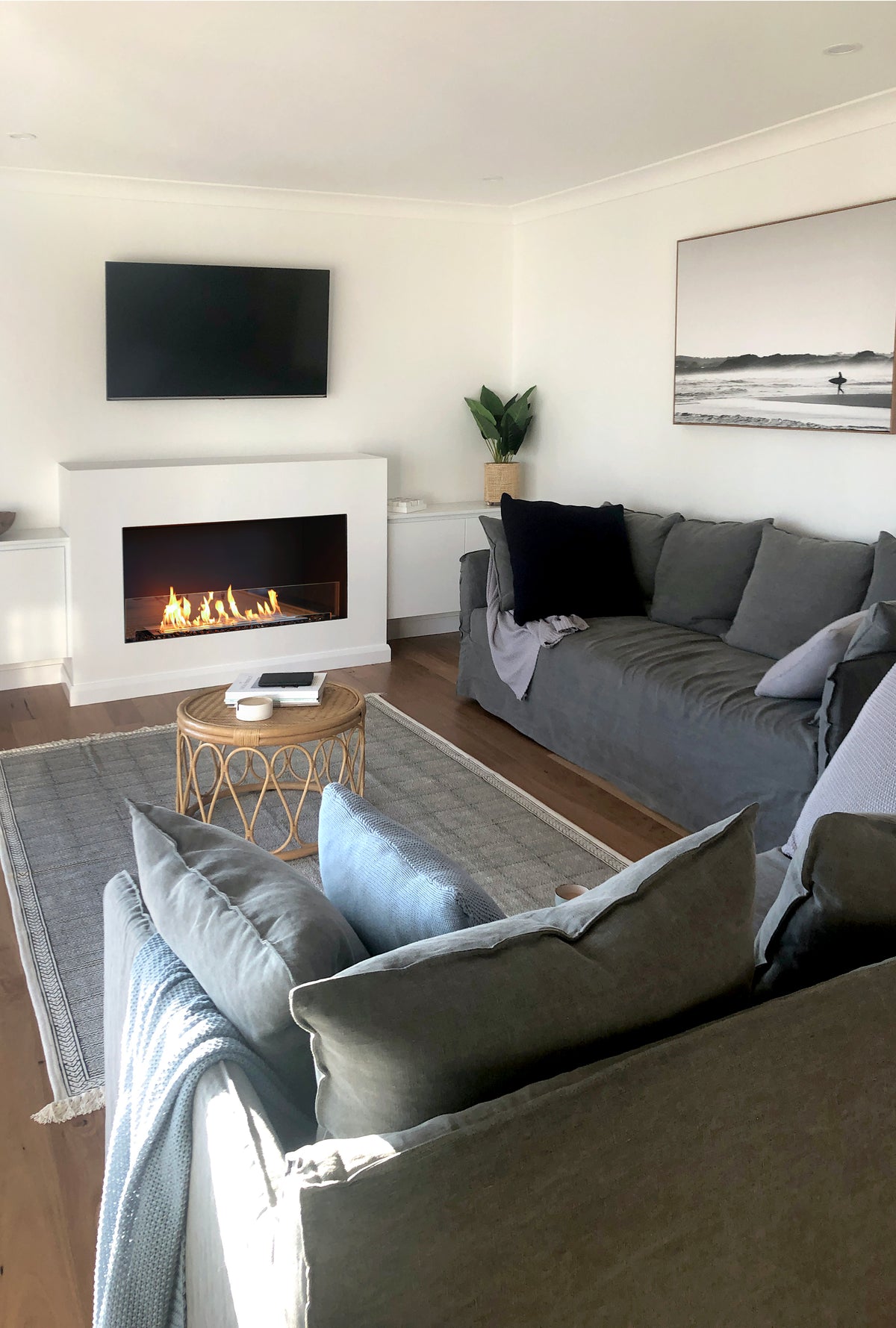 EcoSmart Fire Flex 42SS Wide Single Sided Bioethanol Fireplace Insert