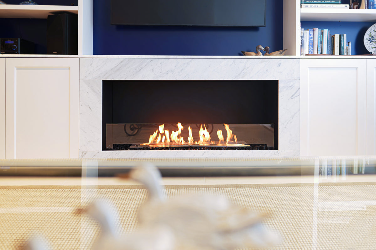EcoSmart Fire Flex 42SS Wide Single Sided Bioethanol Fireplace Insert