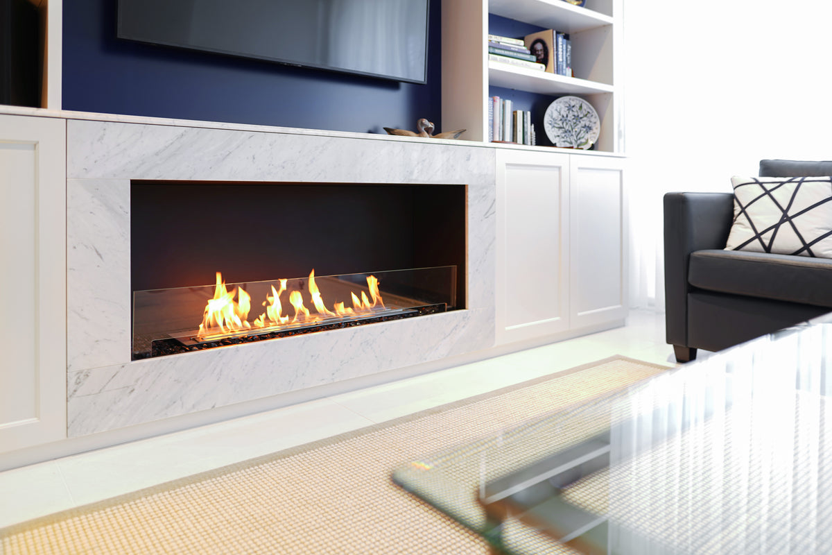 EcoSmart Fire Flex 42SS Wide Single Sided Bioethanol Fireplace Insert