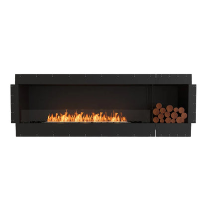 EcoSmart Fire Flex 86SS.BXR Bioethanol Fireplace with XL1200 Burner