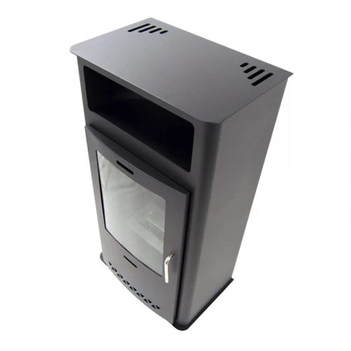 ScandiFlames Boston Black Bioethanol Stove | Indoor Fire