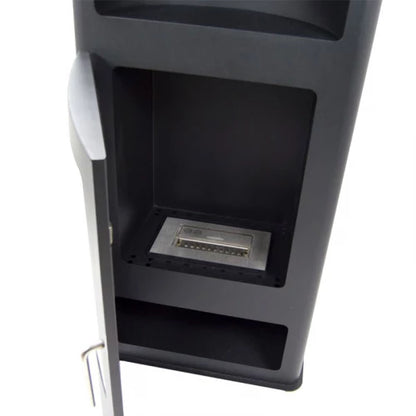 ScandiFlames Boston Black Bioethanol Stove | Indoor Fire