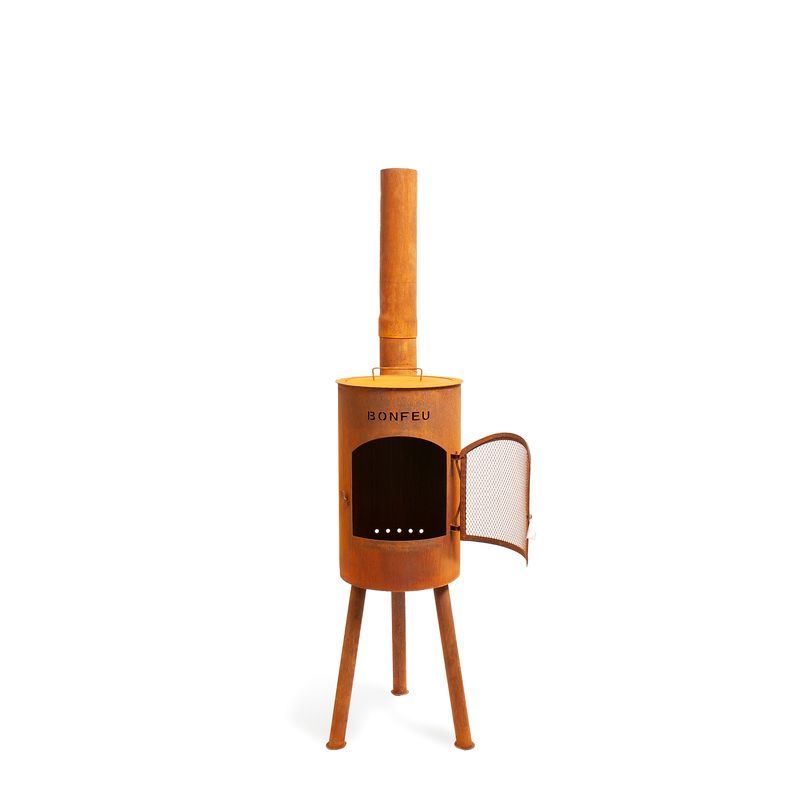 BonFeu, BonGiano SP, Outdoor Fireplace, Rust