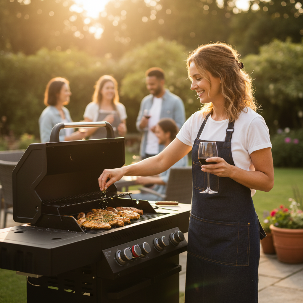 Primeliner By Bull G4 Gas Barbecue with Infrared Burner & Large Cooking Area