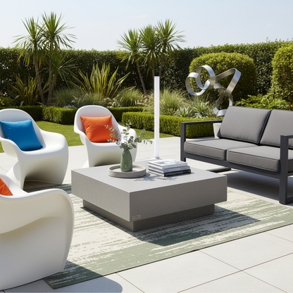 Elementi Tevere Coffee Table – Space Grey Indoor / Outdoor Table