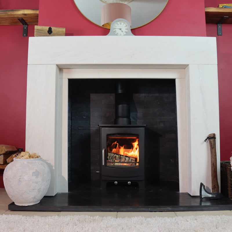 Harlech Limestone Fireplace Surround for Modern Gas, Electric or Solid Fuel Fires