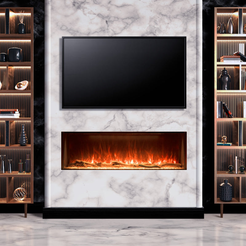 Hestia 1562 Electric Fire for Media Walls with App Control