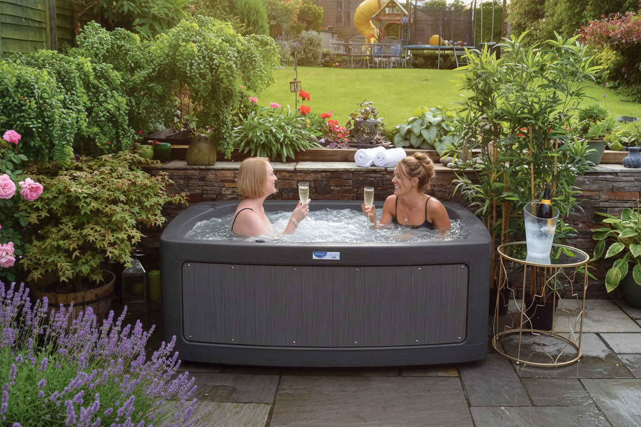 RotoSpa DuoSpa S240 Hot Tub & Ice Bath | Premium 2-Person Garden Spa