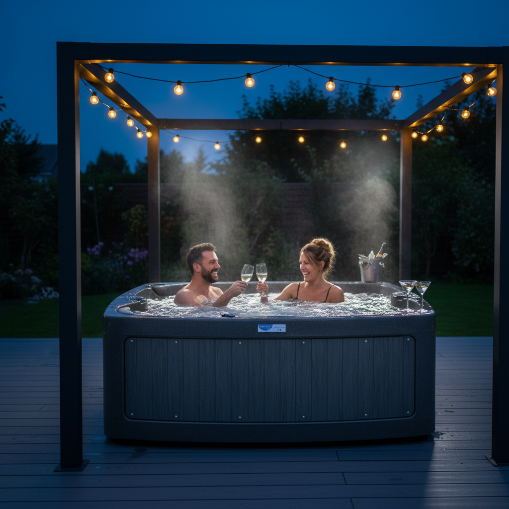 RotoSpa DuoSpa S240 Hot Tub & Ice Bath | Premium 2-Person Garden Spa