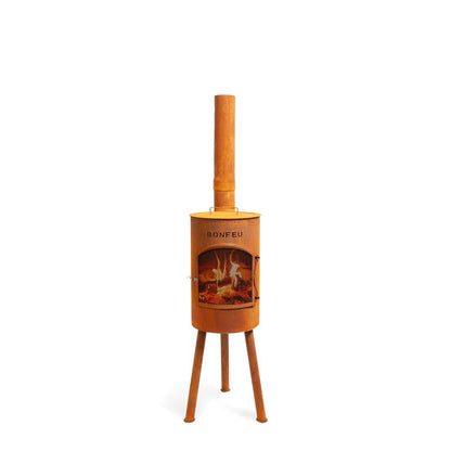 BonFeu, BonGiano SP, Outdoor Fireplace, Rust