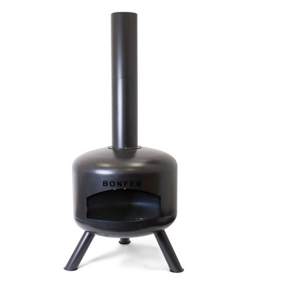 BonFeu, BonGiro, Outdoor Fireplace, Black