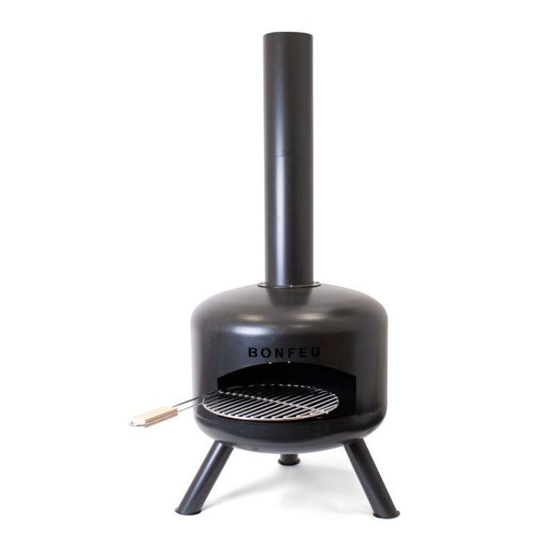 BonFeu, BonGiro, Outdoor Fireplace, Black