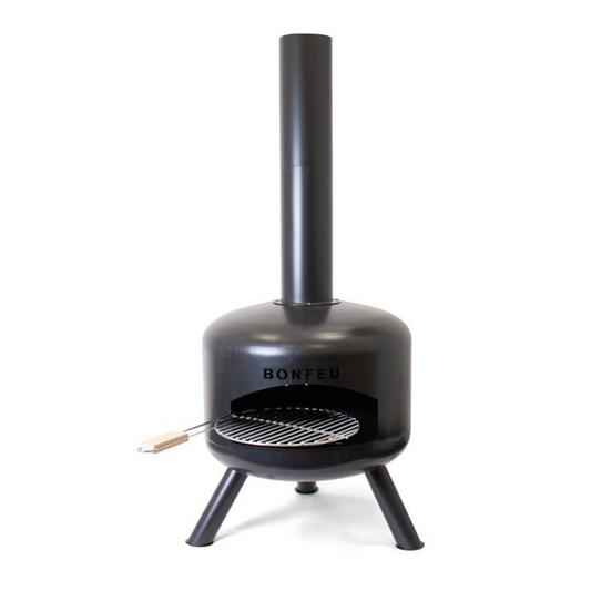 BonFeu, BonGiro, Outdoor Fireplace, Black