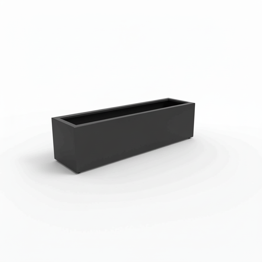 Arden Trough Planter Powder Coated Steel Handmade UK