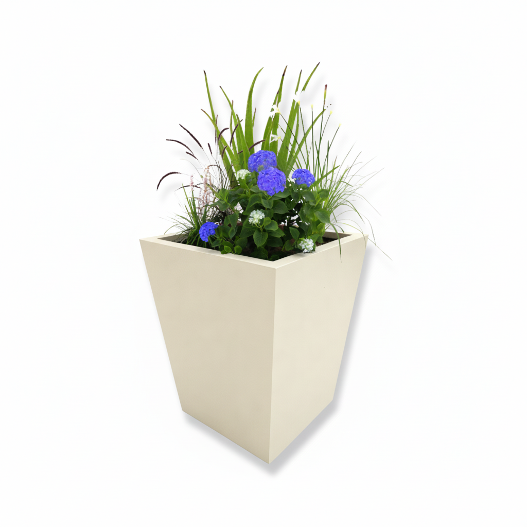 Harrogate Tapered Steel Planter Garden Planter UK