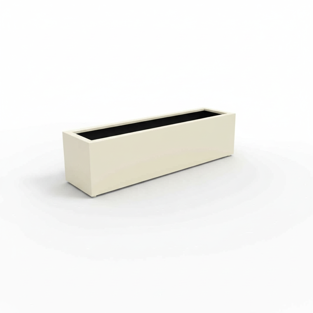 Arden Trough Planter Powder Coated Steel Handmade UK