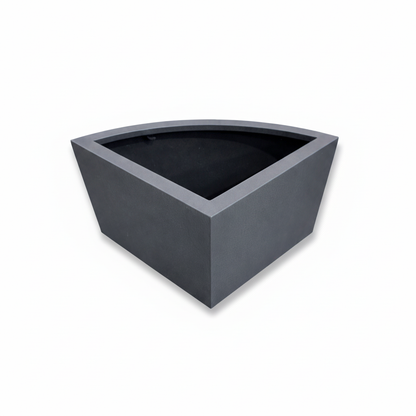 Chelsea Wedge Steel Planter Corner Garden Planter UK