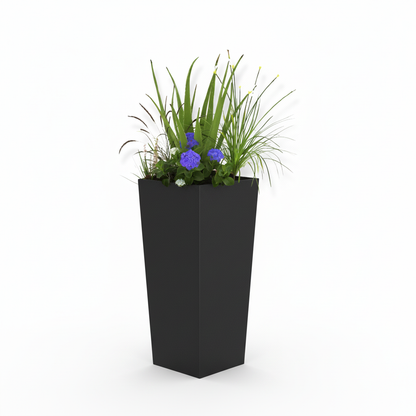 Tatton Column Steel Planter Tall Garden Planter UK