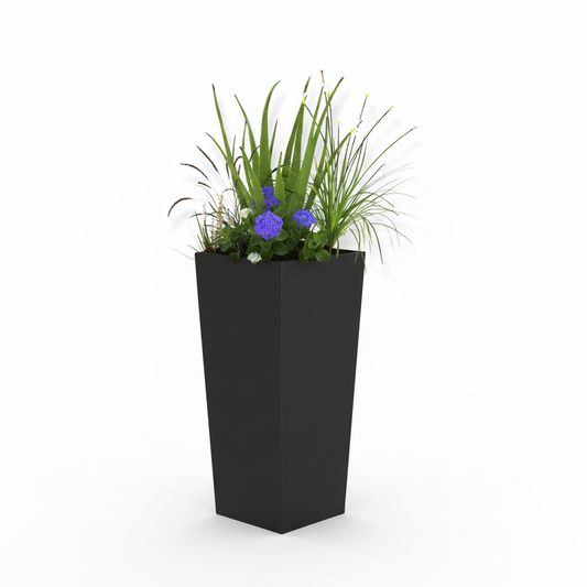 Tatton Column Steel Planter Tall Garden Planter UK