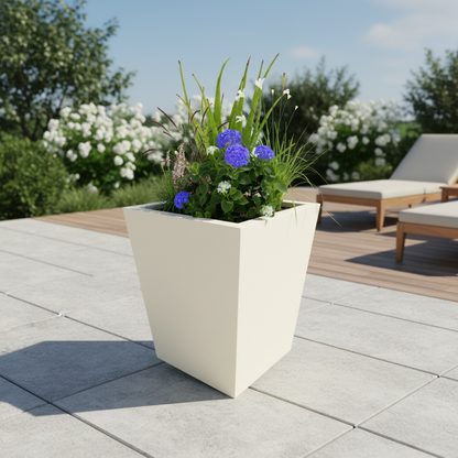 Harrogate Tapered Steel Planter Garden Planter UK