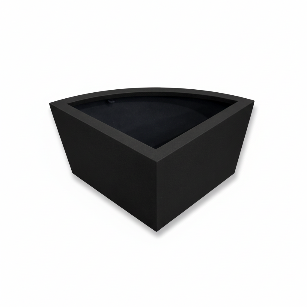 Chelsea Wedge Steel Planter Corner Garden Planter UK