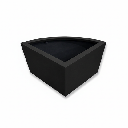 Chelsea Wedge Steel Planter Corner Garden Planter UK