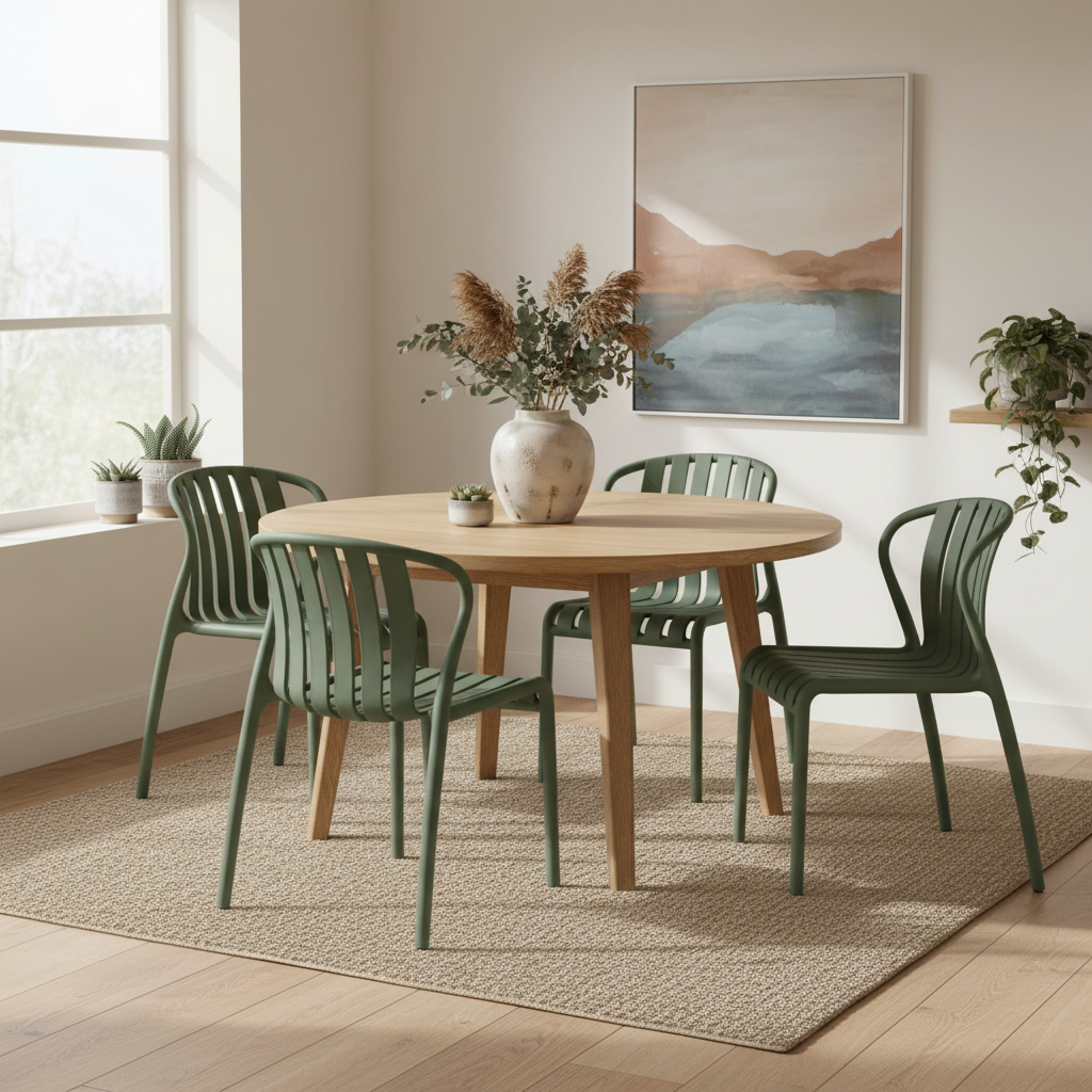 Axis French Grey Outdoor Dining Chair | Weather Resistant Garden & Patio Seating