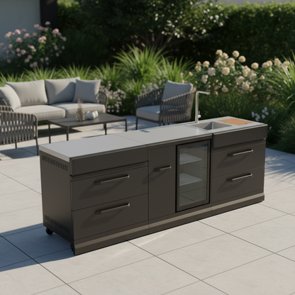 Kitchen unit UK patio