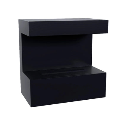 Late Wall-Mounted Water Vapour Fireplace Black – ScandiFlames