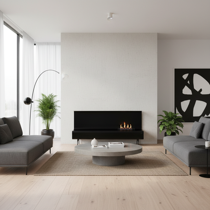 Planika Piano Automatic Remote Controlled Bioethanol Fireplace
