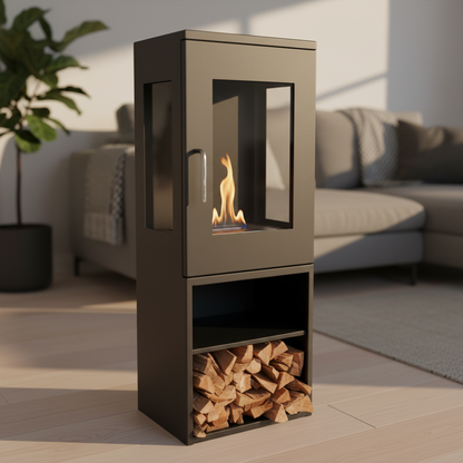 ScandiFlames, Cheyenne,  Bioethanol Stove Fireplace