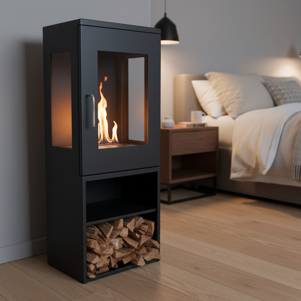 ScandiFlames, Cheyenne,  Bioethanol Stove Fireplace