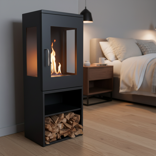 ScandiFlames, Cheyenne,  Bioethanol Stove Fireplace