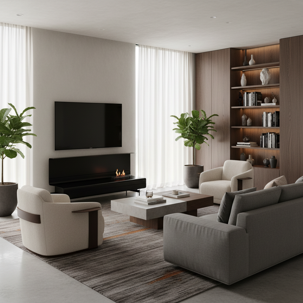 Planika Piano Automatic Remote Controlled Bioethanol Fireplace