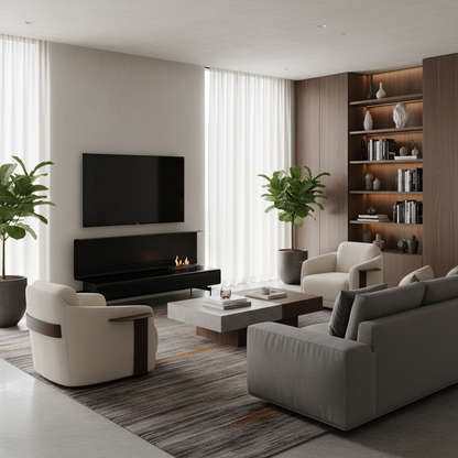 Planika Piano Automatic Remote Controlled Bioethanol Fireplace