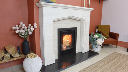 Lovell C400 Inset Stove 5 kW Modern Design with A+ Efficiency
