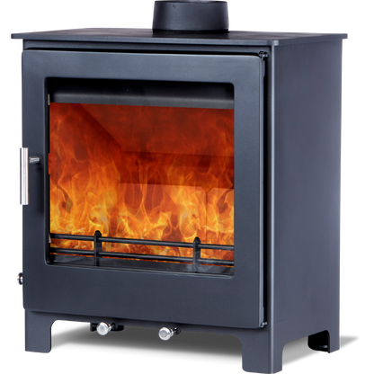 Woodford Lowry 5XL Widescreen Multifuel Stove 5kW DEFRA