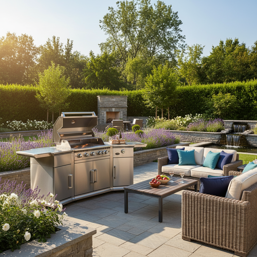 Lifestyle, Bahama Island Gas BBQ, Stainless Steel