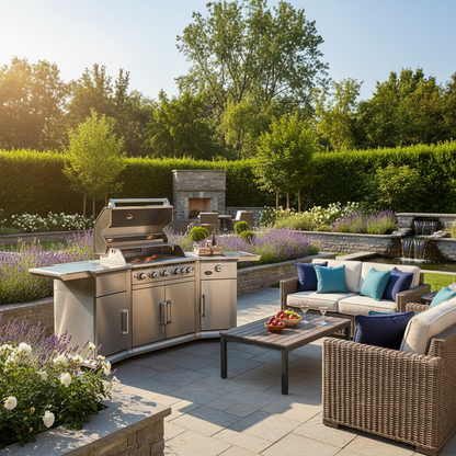 Lifestyle, Bahama Island Gas BBQ, Stainless Steel