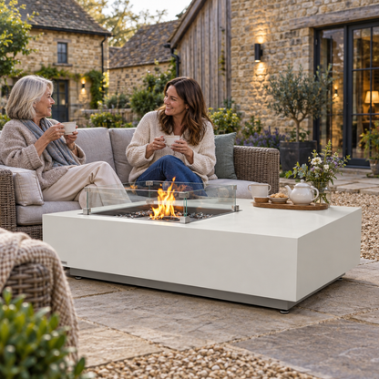 Manhattan 50 EcoSmart Fire Table with 8L Bioethanol Burner