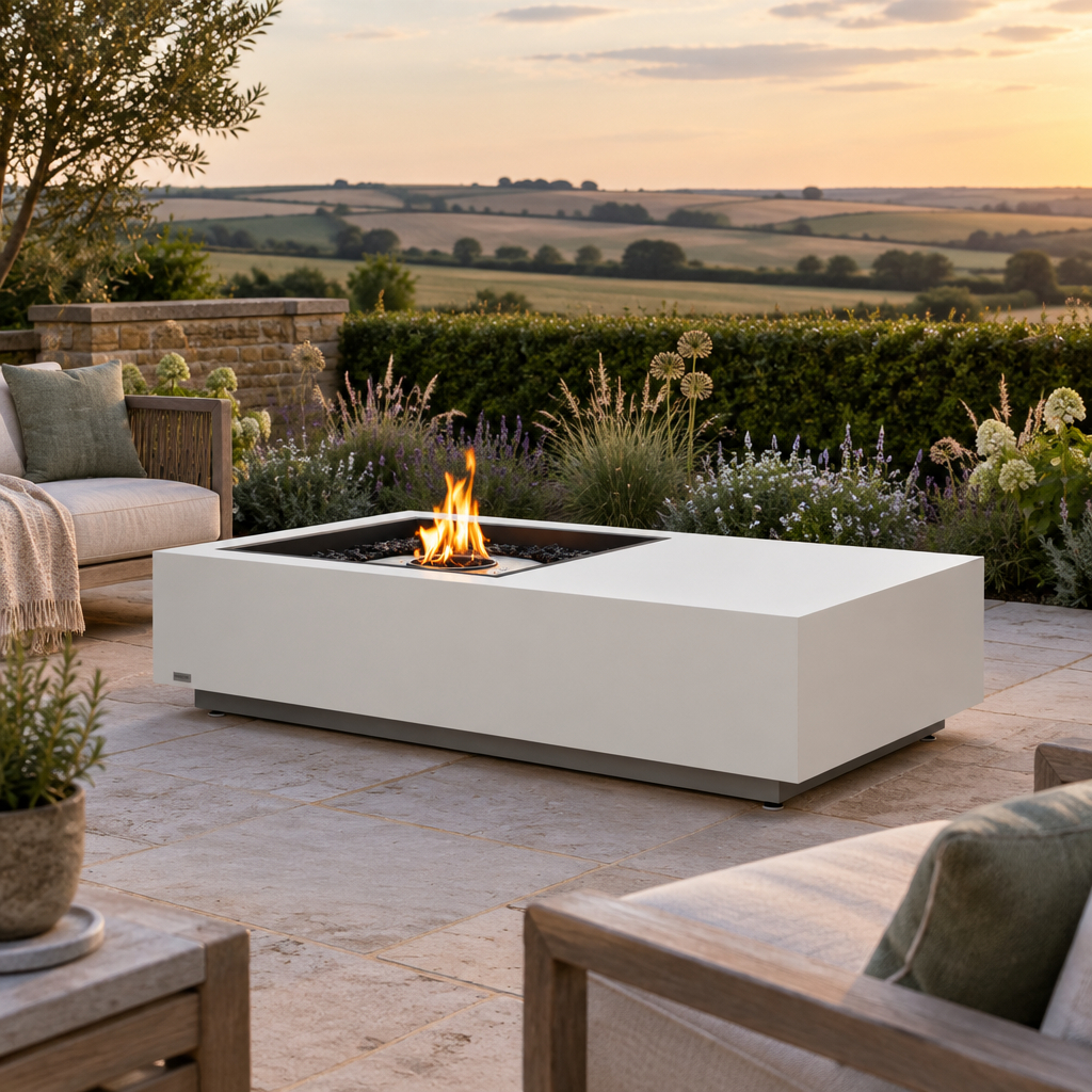 Manhattan 50 EcoSmart Fire Table with 8L Bioethanol Burner
