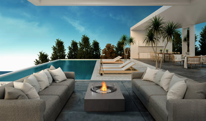 EcoSmart Fire Martini 50 Fire Table with Smokeless Bioethanol Flame