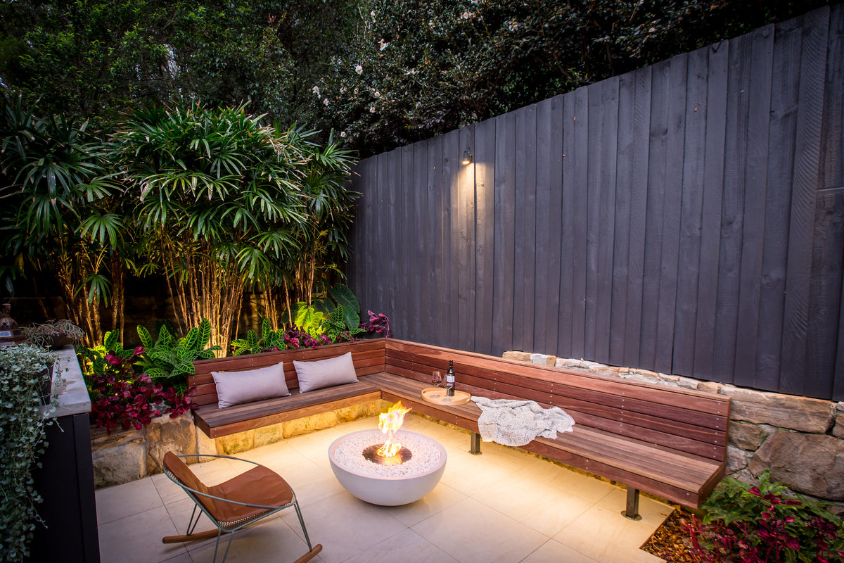 Mix 850 Bioethanol Fire Pit by EcoSmart Fire | 6 kW Outdoor Fire