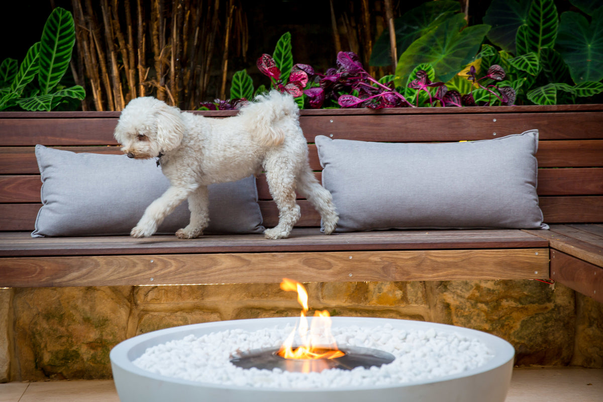 Mix 850 Bioethanol Fire Pit by EcoSmart Fire | 6 kW Outdoor Fire