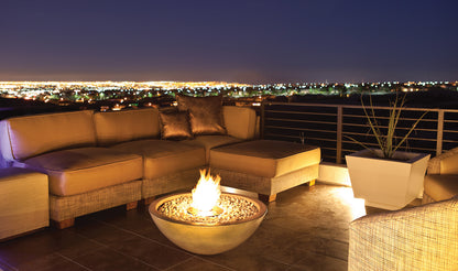 Mix 850 Bioethanol Fire Pit by EcoSmart Fire | 6 kW Outdoor Fire