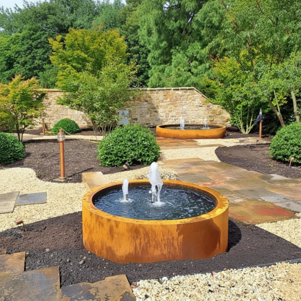 Modest garden with gravel