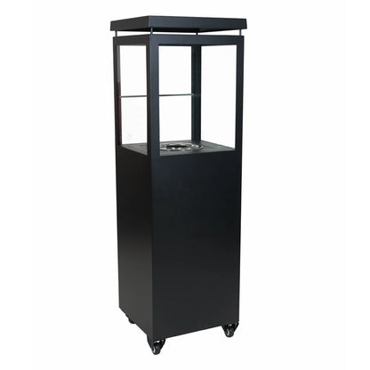 Muztag Premium Fire Paris – Black Bioethanol Fireplace