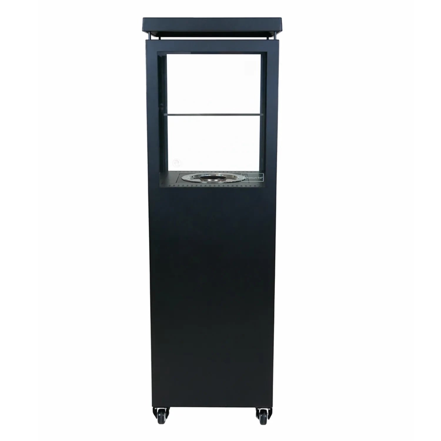Muztag Premium Fire Paris – Black Bioethanol Fireplace