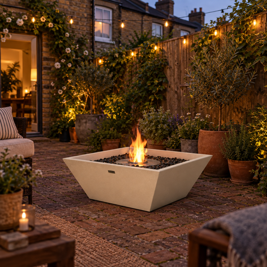 Nova 600 Bioethanol Fire Pit by EcoSmart Fire | Compact Outdoor Fire